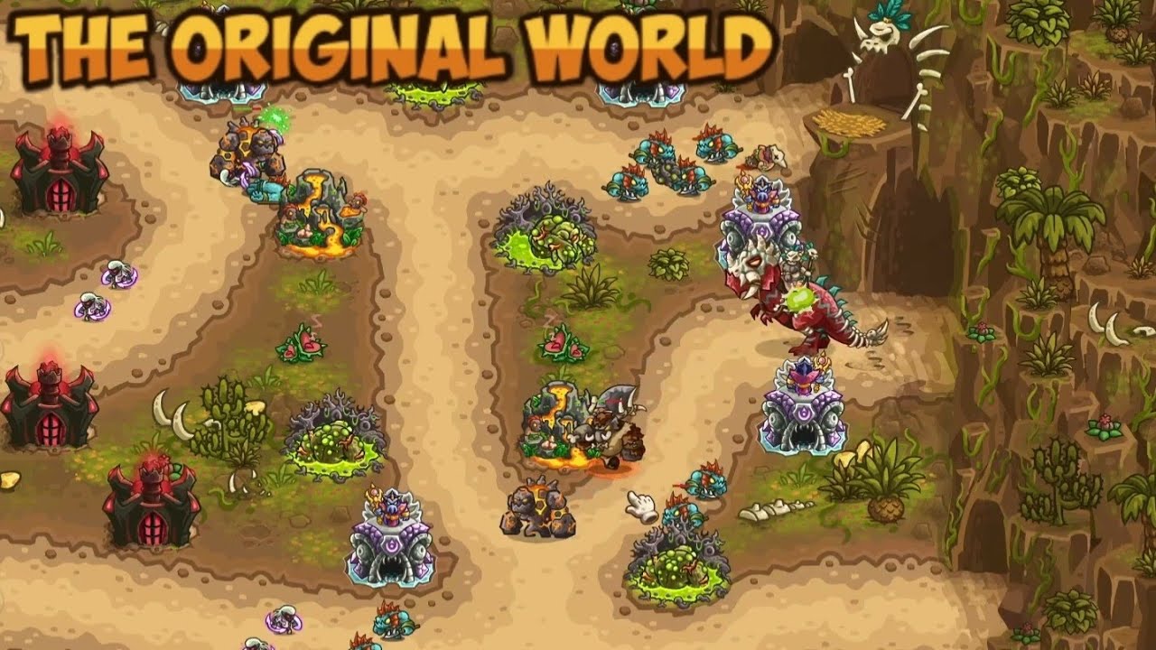 Kingdom Rush Vengeance -  The Original World - Veteran