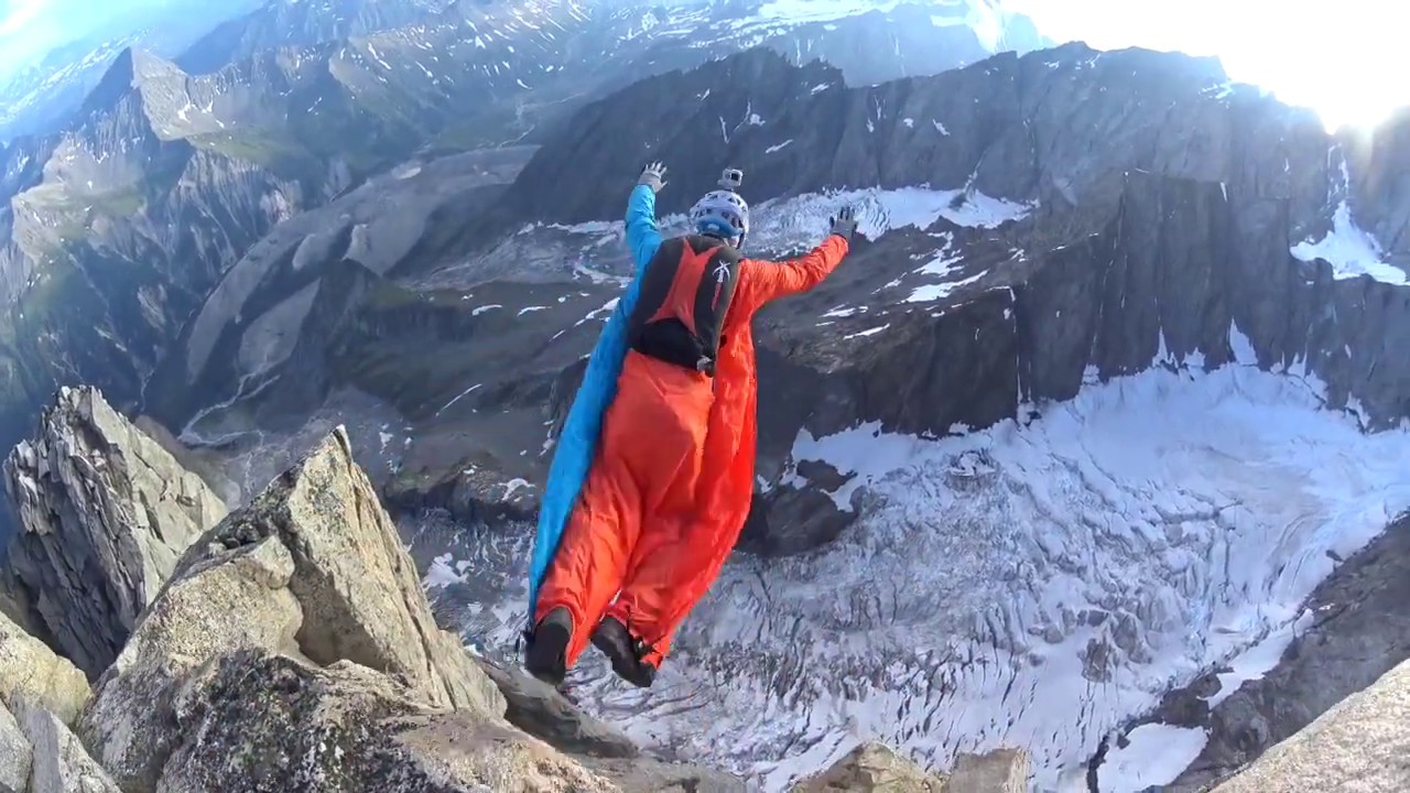 [GMHM] Combo alpinisme & base-jump : face ouest de la pointe Bich