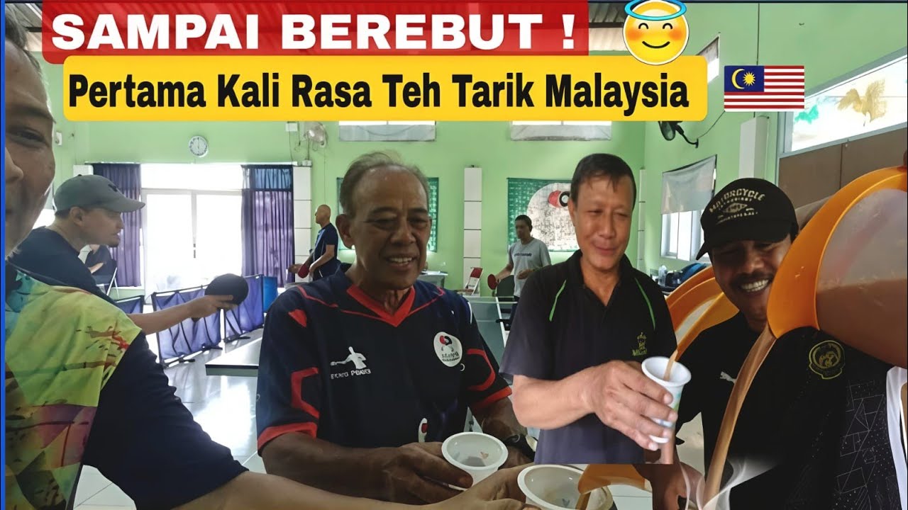 🔥 PERTAMA KALI RASA TEH TARIK MALAYSIA 🇲🇾❗Sampai Berebut, Tak Sangka Macam Ini😱