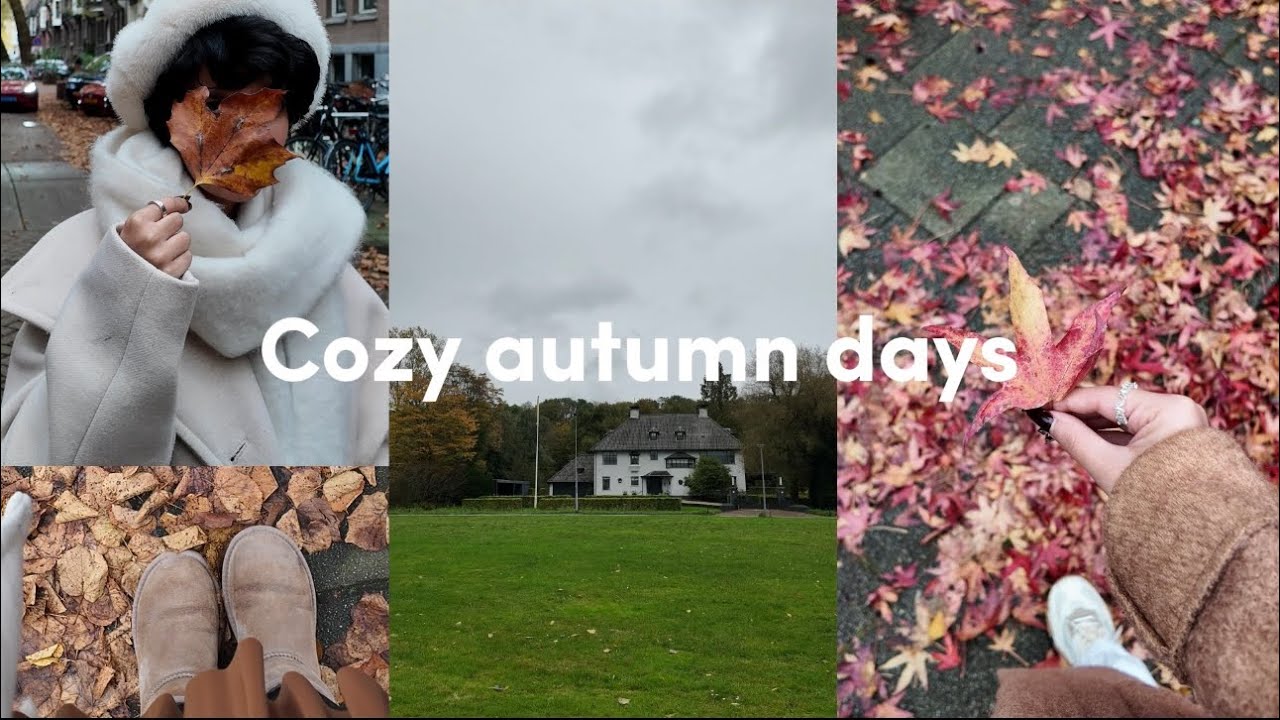Cozy autumn day | Silent Vlog| فلوق خريفي🍂🍁