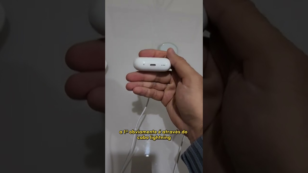 COMO CARREGAR SEUS AIRPODS PRO 2? 😳 | #airpodspro2 #airpodspro #airpods