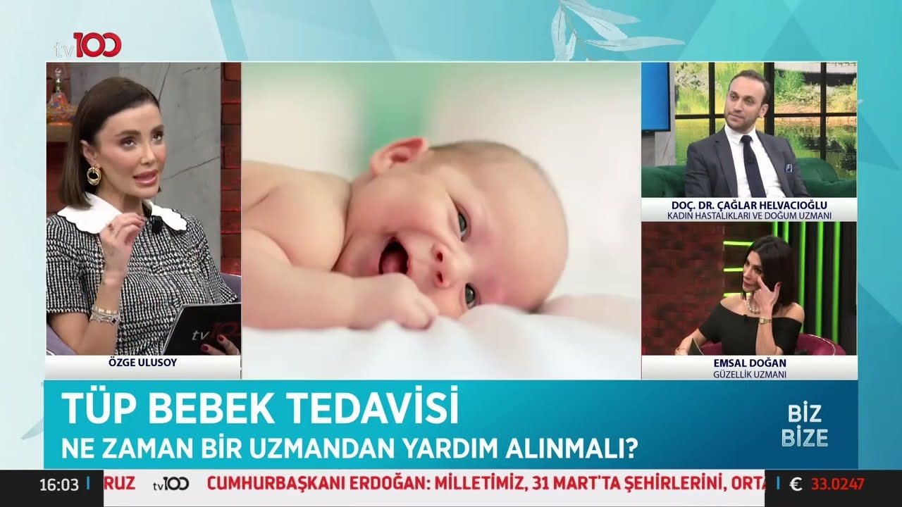 Tüp Bebek Tedavisinde Yenilikler - TV100 Biz Bize |  #tv100 #tüpbebek
