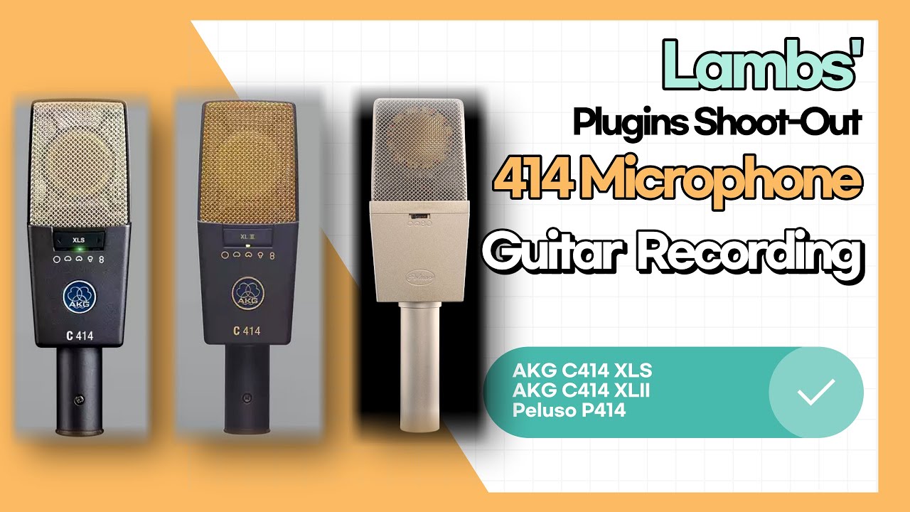 AKG C414 XLS vs Peluso P414 Comparison (GUITAR DEMO)