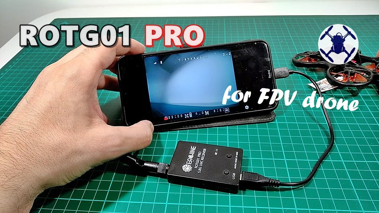 Drone FPV sul tuo Smartphone 📡 Eachine ROTG01 Pro // Recensione e test