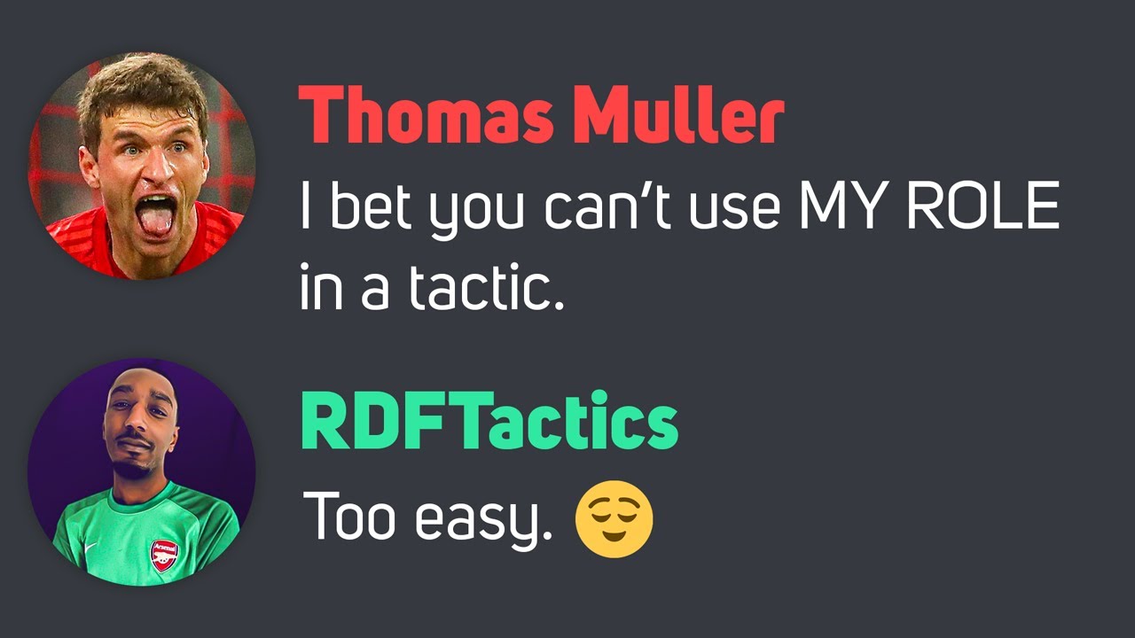 I Made A Perfect FM23 Tactic Using YOUR Role