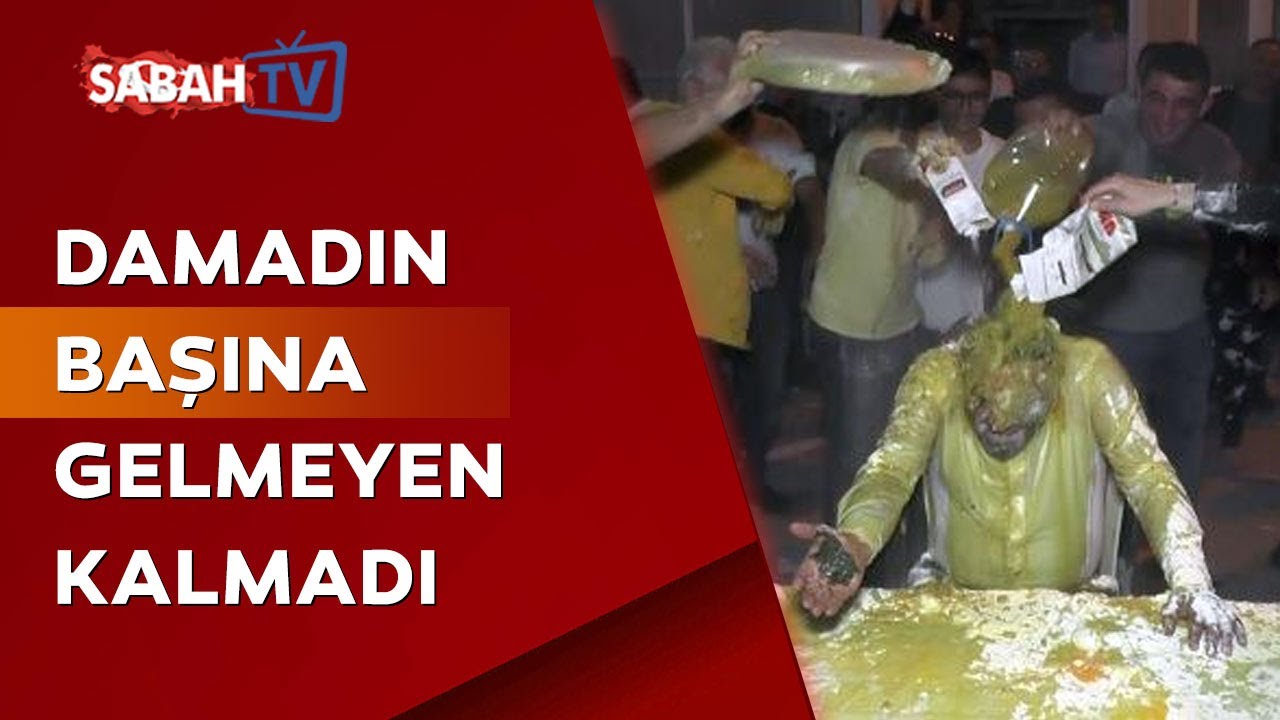 Damada şok! Önce yumurta saldırısı sonra un, yağ ve sirkeli su