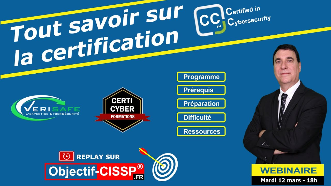 Webinaire - Tout savoir sur la certification CC (mars 2024)
