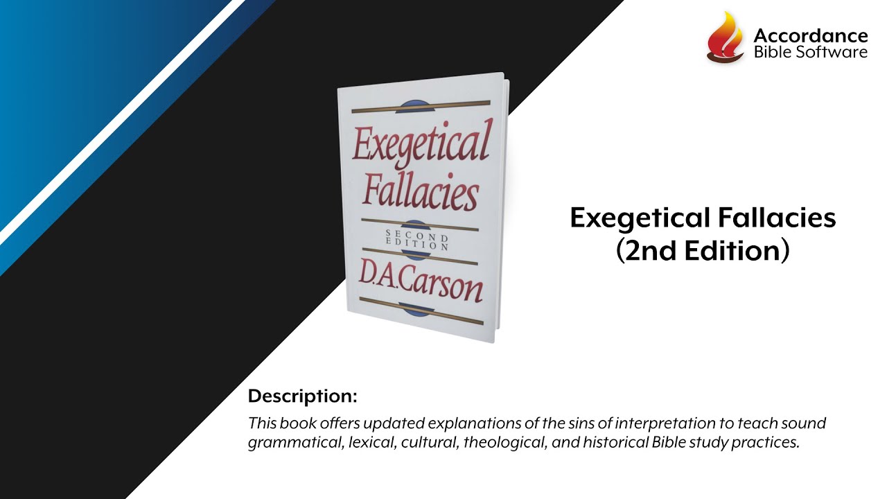 Exegetical Fallacies (Product Overview)