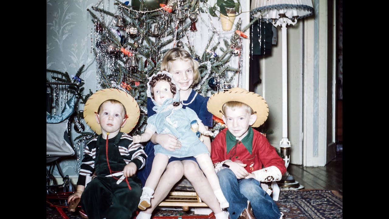Vintage Christmas Family Holiday Photos, 1960s 70s UPDATED VERSION