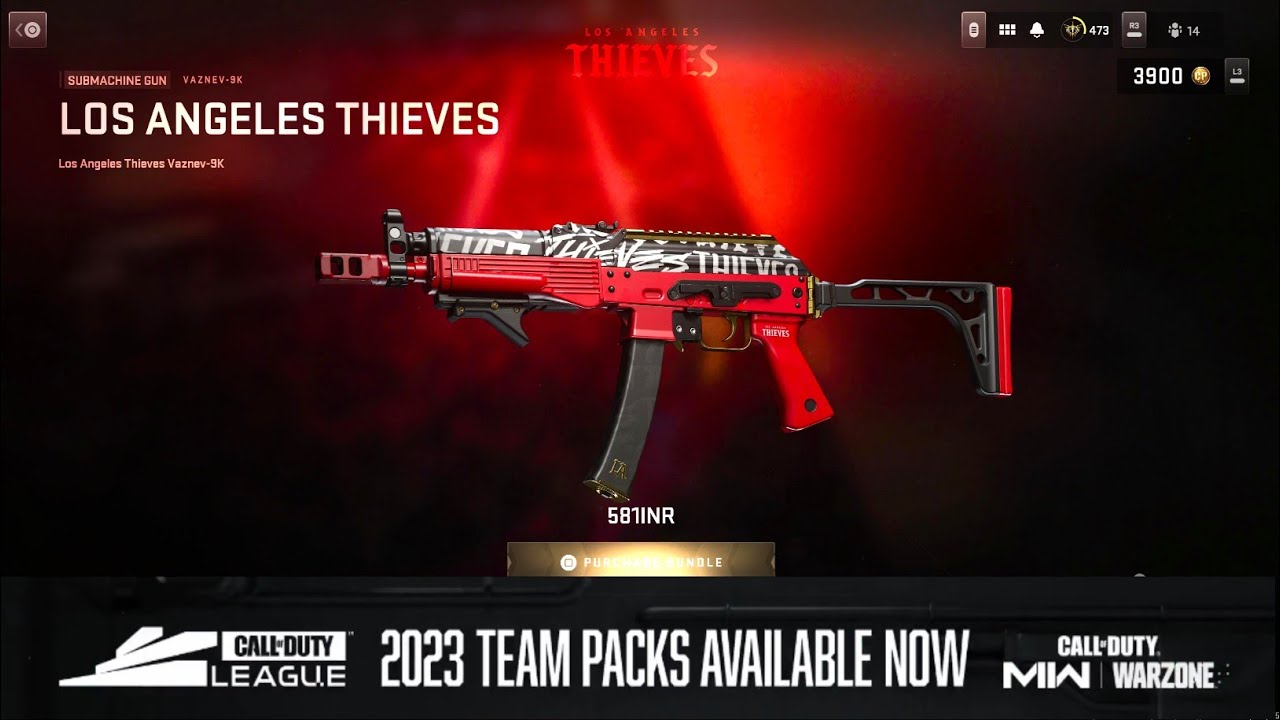 CDL 2023 Team Packs Los Angeles Thieves MODERN WARFARE 2 Los Angeles Thieves|MW2 Los Angeles Thieves