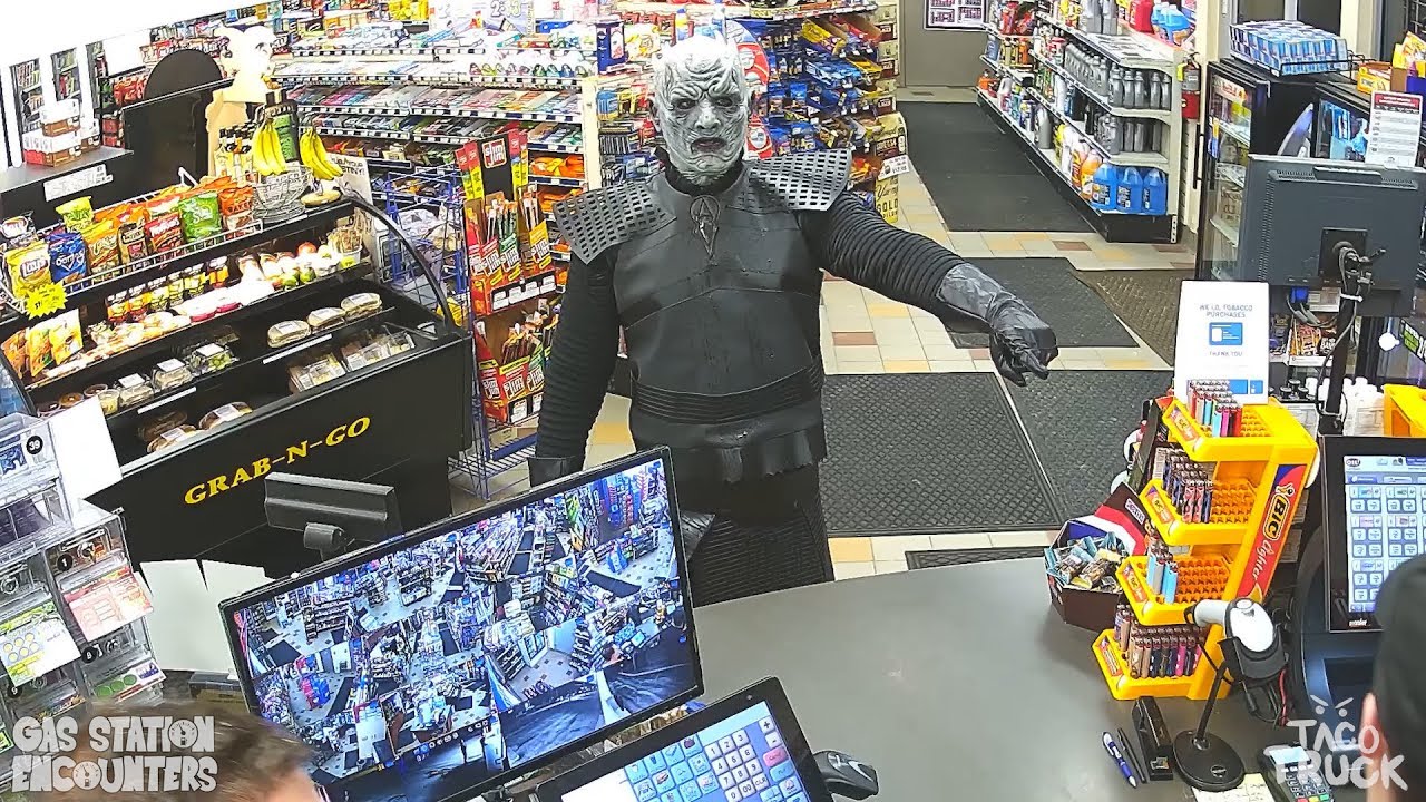 The Night King Gets Caught Shoplifting (Game Of Thrones)