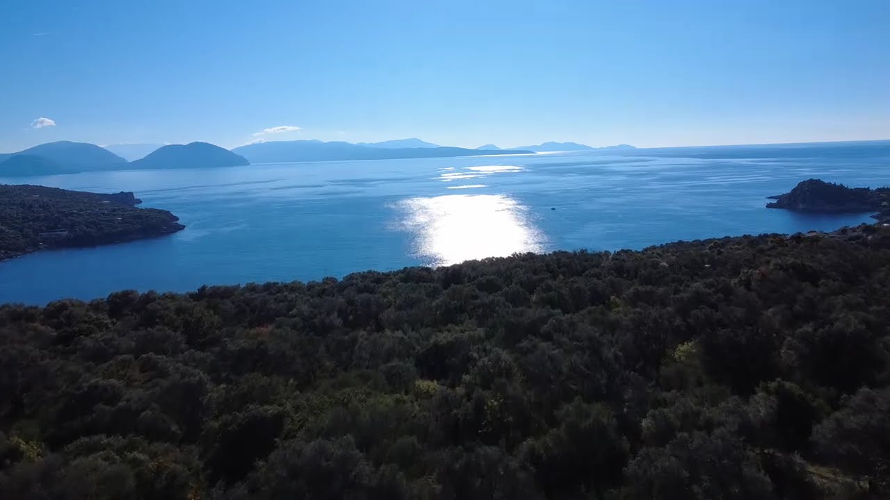 3905-622  Land Plot with Panoramic Sea View in Ammousο - Lefkada