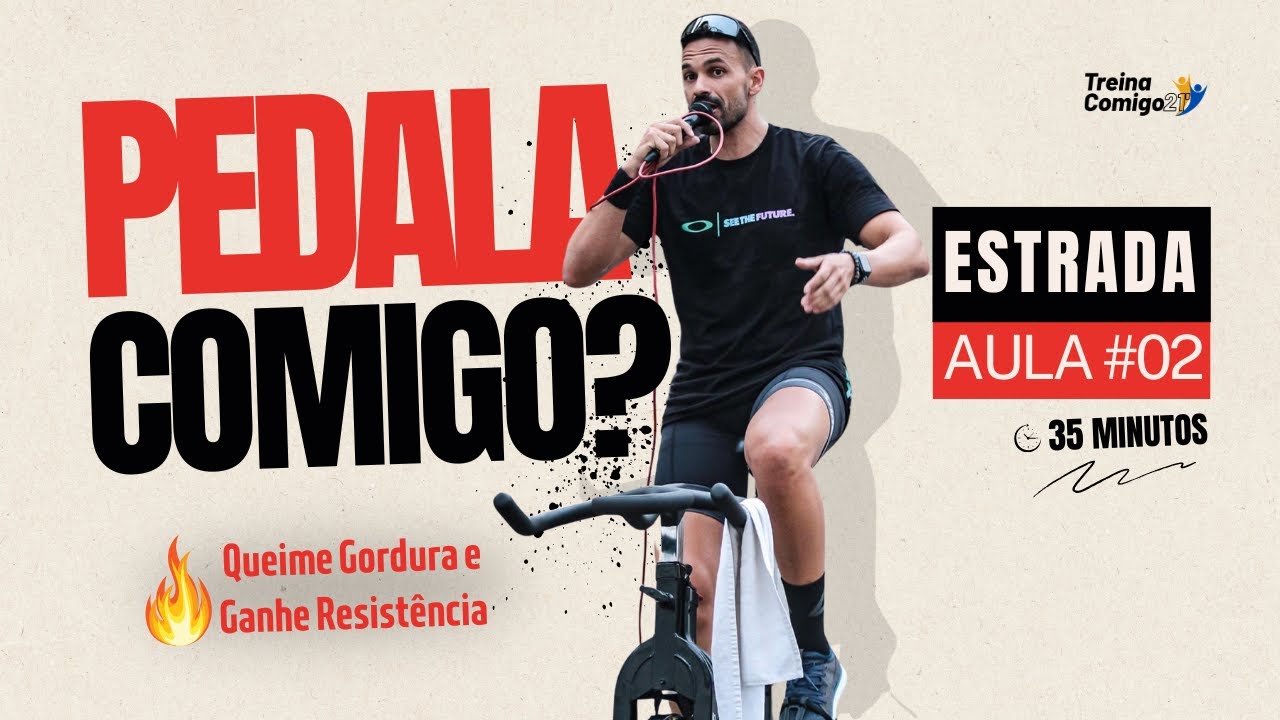 Bike Indoor #2 – Estrada de Resistência: Queime Gordura e Ganhe Fôlego (35 min)