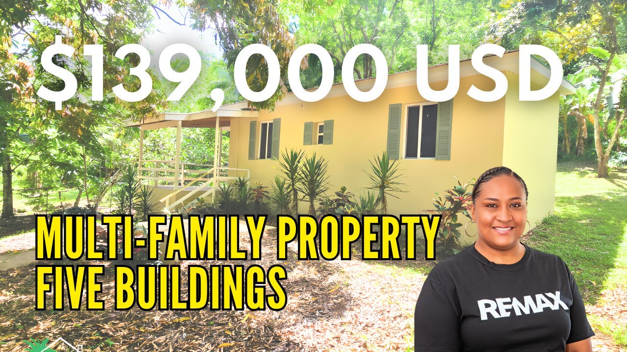 Main Home plus Four Additional Buildings near Belize's Capital City