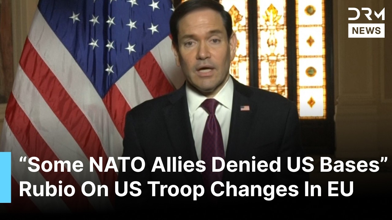 &ldquo;Some NATO Allies Denied US Bases,&rdquo; Rubio On Possible US Troop Changes In NATO Europe | AC1B