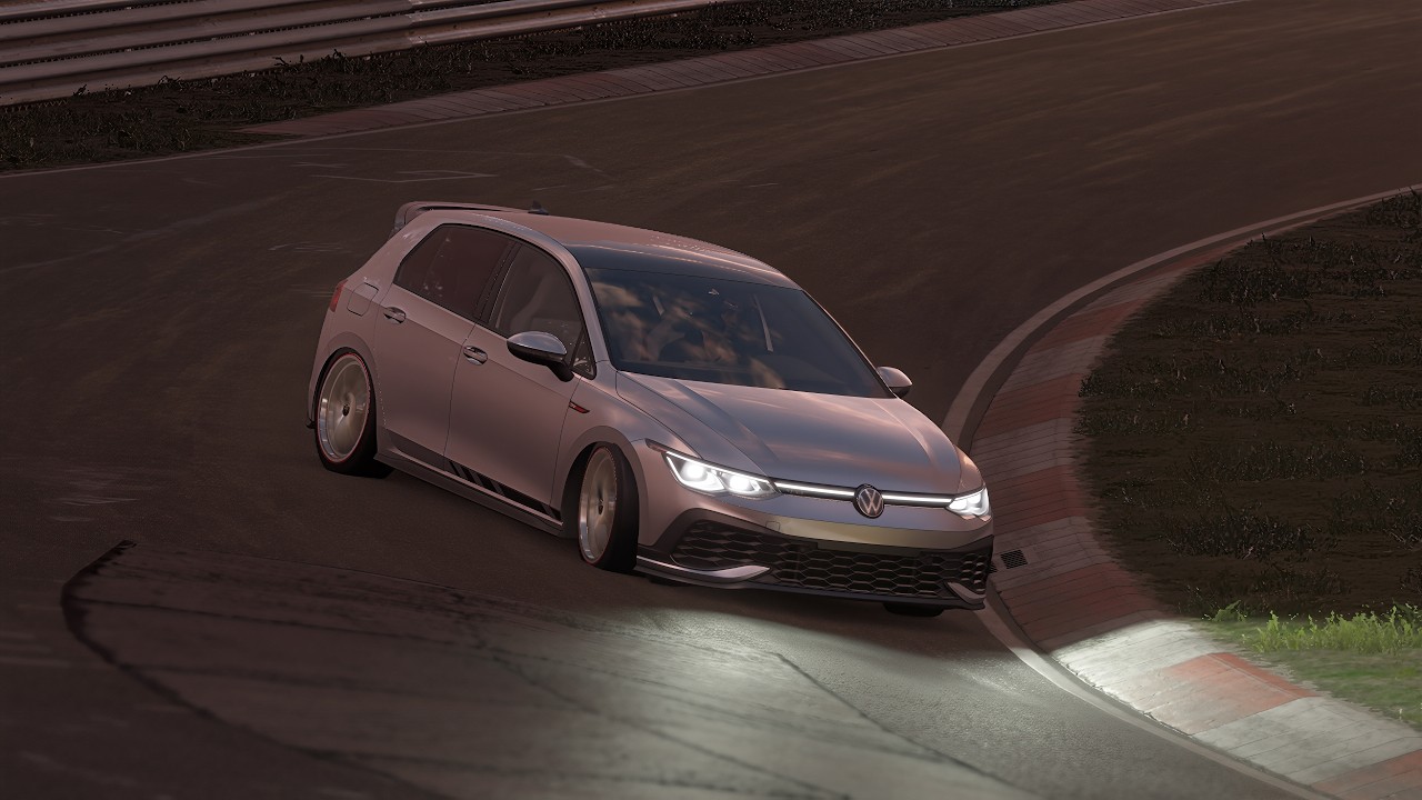 Volkswagen Golf 8 GTI Clubsport - Nordschleife Touristenfahrten 7:25 - Assetto Corsa EVO