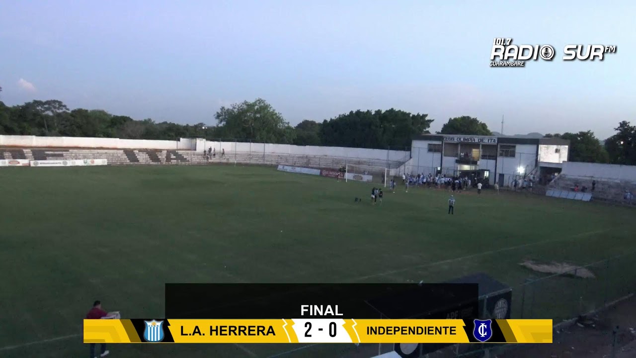 🔴EN VIVO🔴 Club Luís Alberto de Herrera de Guarambaré 🆚 Club Independiente de J.A.S.