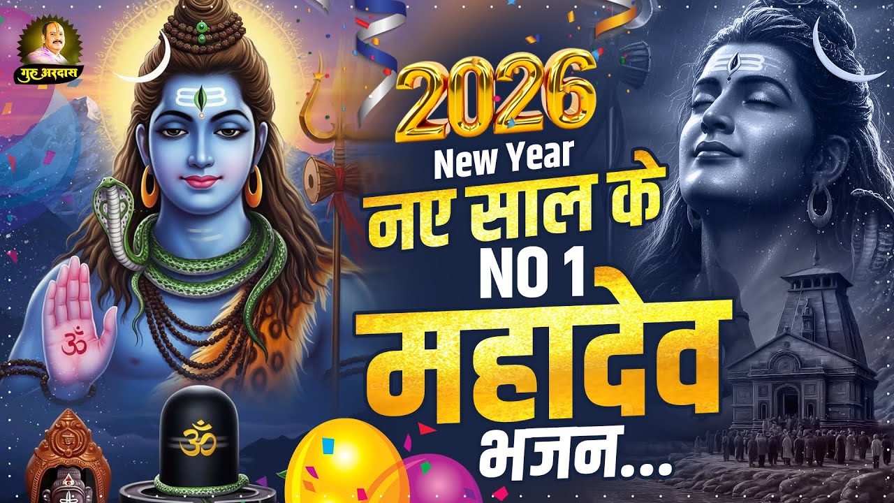 2026 नए साल के NO 1 शिव भजन | Shiv Bhajan 2026 | Nonstop Shiv Bhajan - Shiv Song 2026 - Mahadev Song