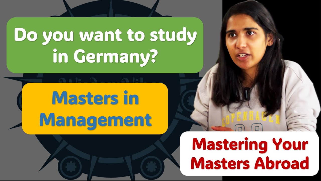 How to study Masters in Management in Germany?#studentlifeingermany  #careeringermany #managementjob