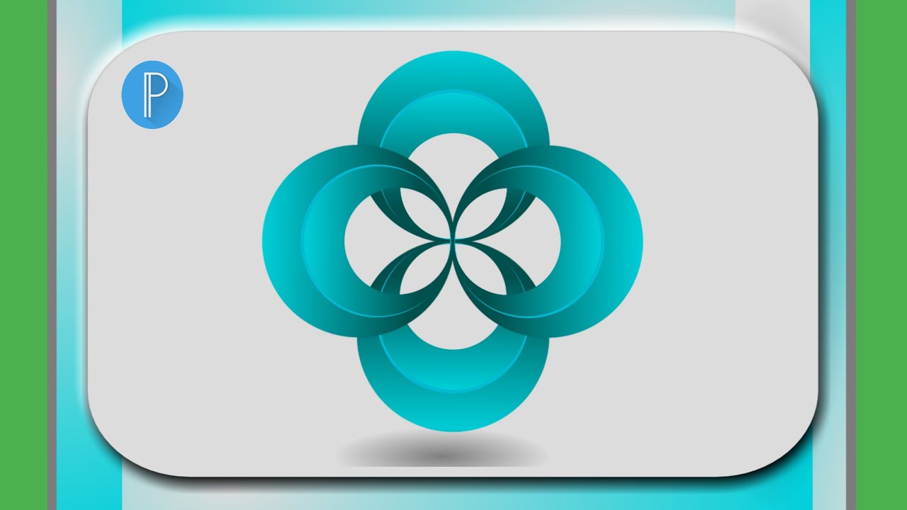 Logo Design In Pixellab.|3d Logo Design|•Pixellab Toturial.