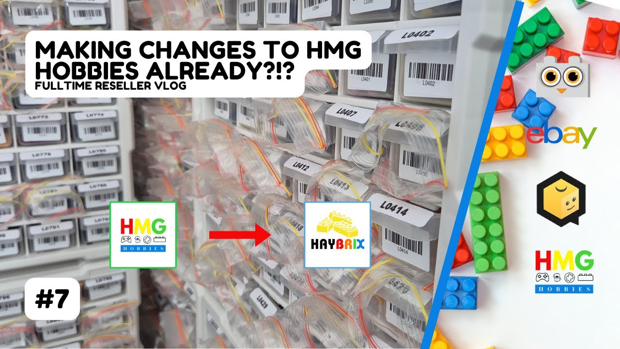 MAKING CHANGES TO HMG HOBBIES ALREADY?!?🤷&zwj;♀️🤨 Reseller Vlog #7
