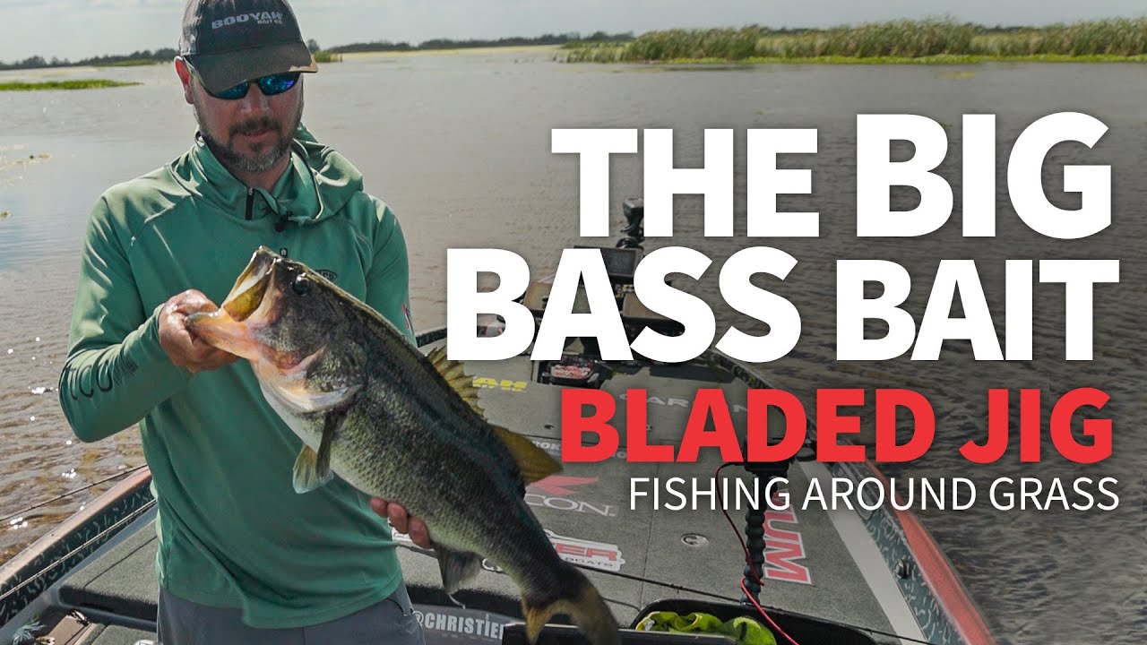 BLADED JIG Fishing around GRASS &ndash; When is it the RIGHT time?