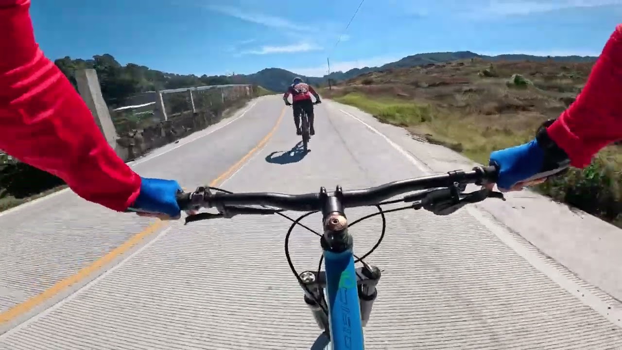 Descenso rápido en carretera.