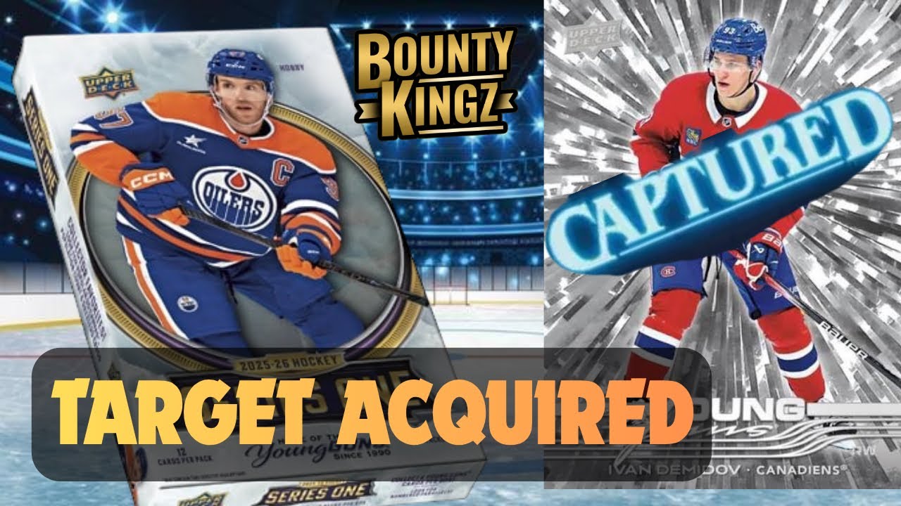 TARGET ACQUIRED!!...MORE THAN ONCE?! | 2025-26 Upper Deck Series One Hobby Box