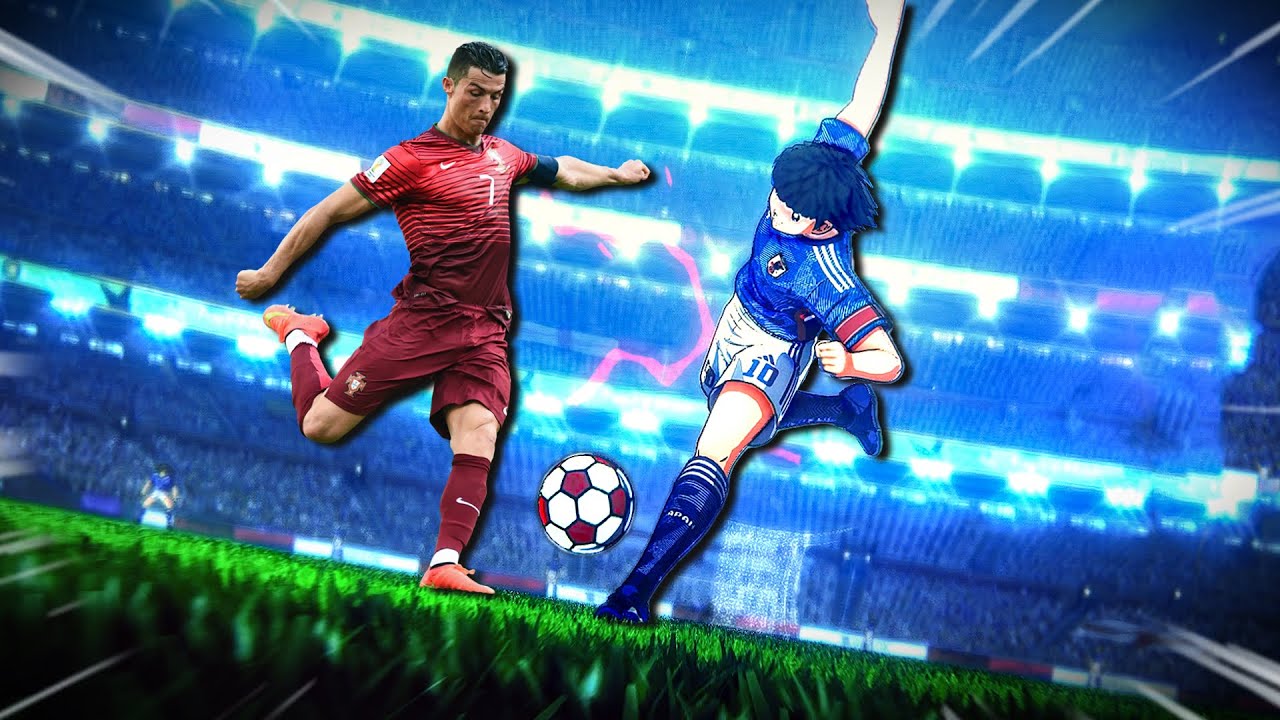 Portugal vs All Japan - 【Captain Tsubasa】 - Tsubasa vs Ronaldo