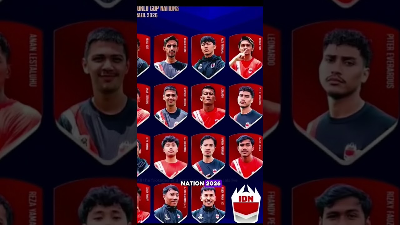 TIMNAS INDONESIA KINGS CUP 2026 BRAZIL. 