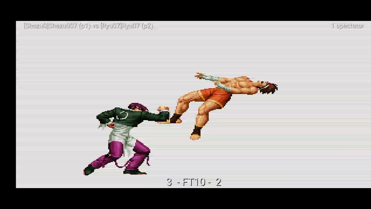 King Of Fighters 97 Shazu007 Vs Ryu07 