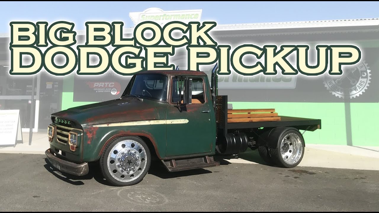 Fully built Dodge PICKUP TRUCK on American Force wheels