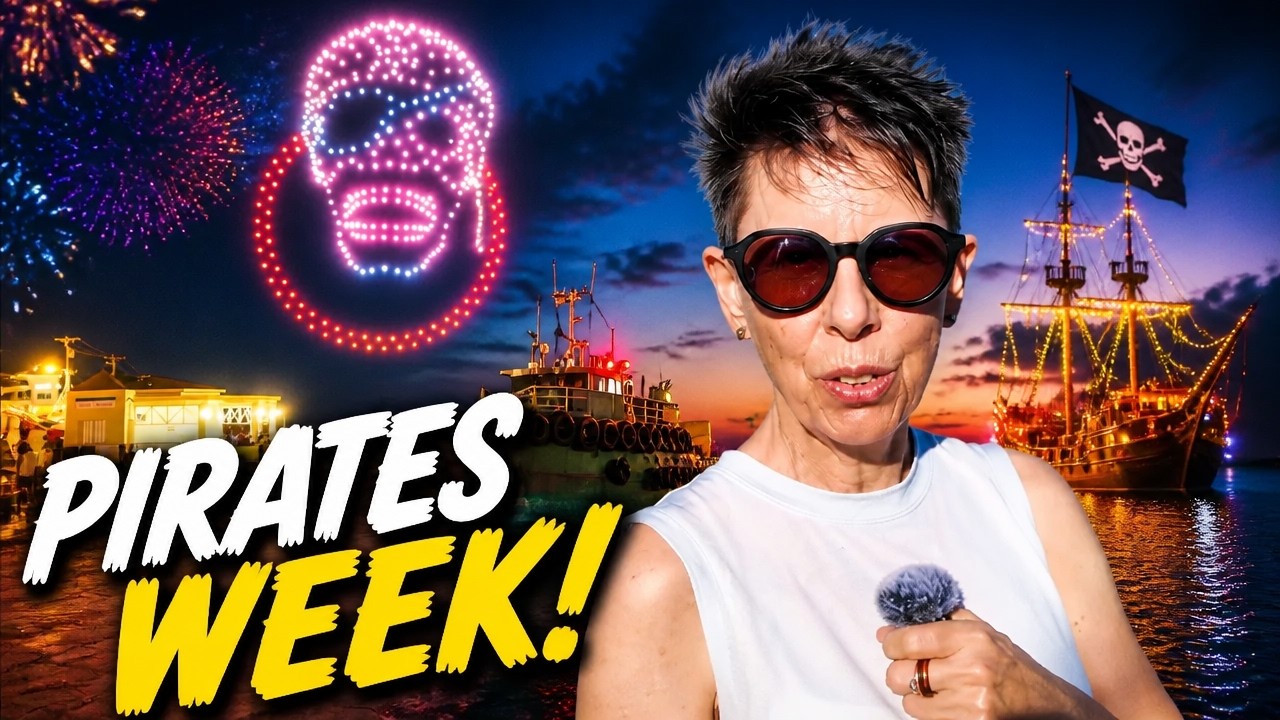 Pirates Invasion! | Grand Cayman Islands Pirates Week| Caribbean Food - Music - Drone Show | 2025