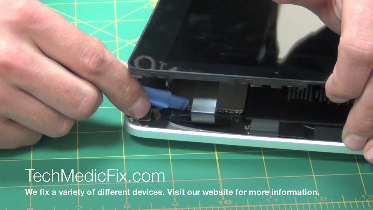 iPad: Removing the Back Cover- Partial Breakdown