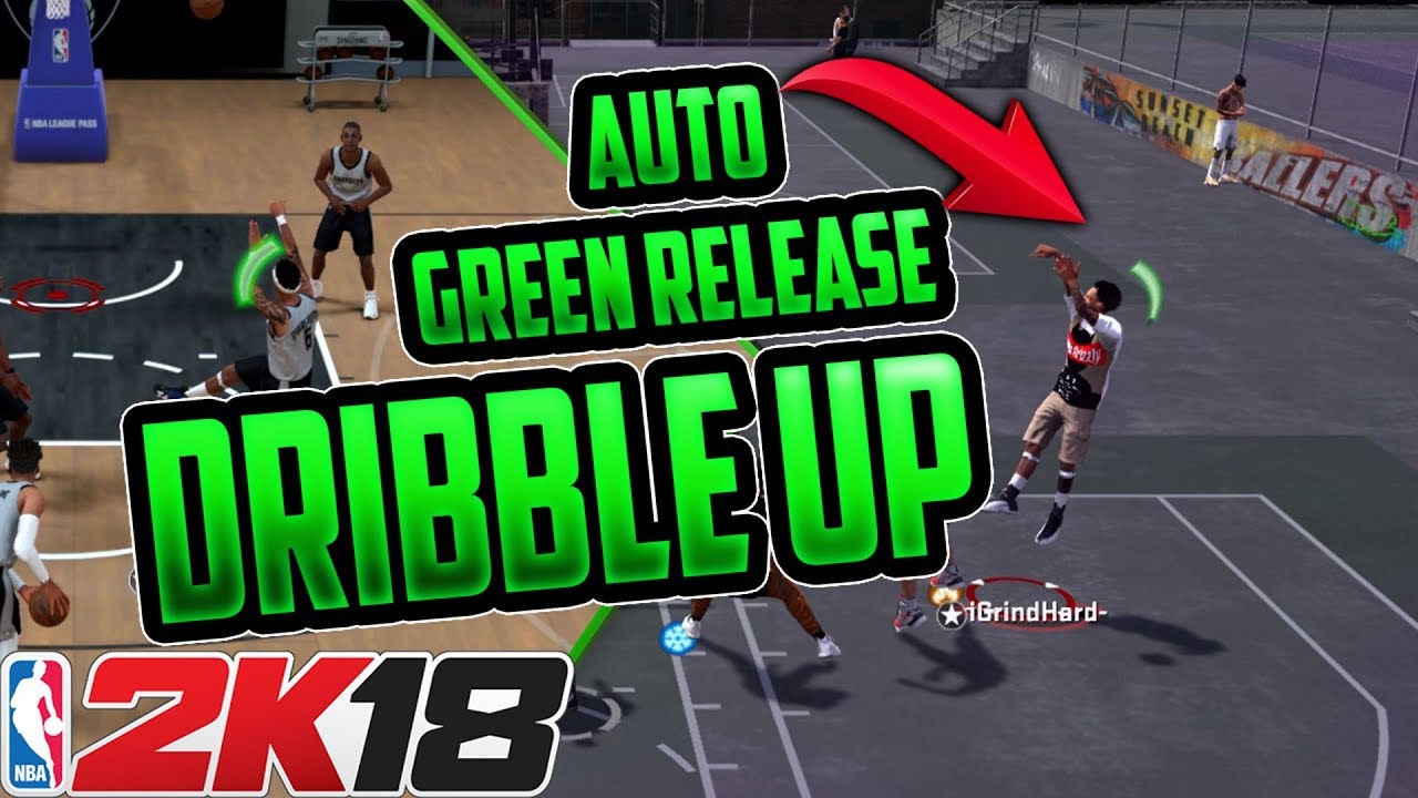 NBA 2K18 UNSTOPPABLE GREEN LIGHT DRIBBLE PULL UP GREEN LIGHT %100 EASIEST