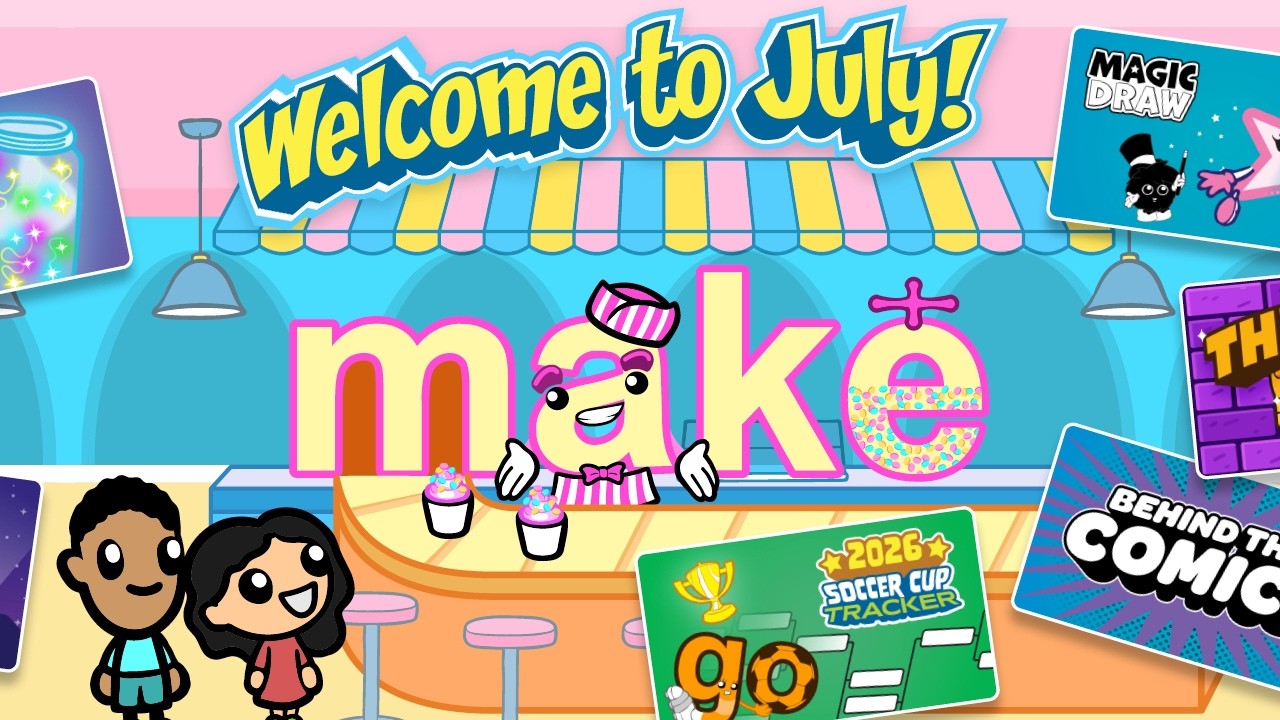 Welcome to July at the Preschool Prep Kids Club! 🧁