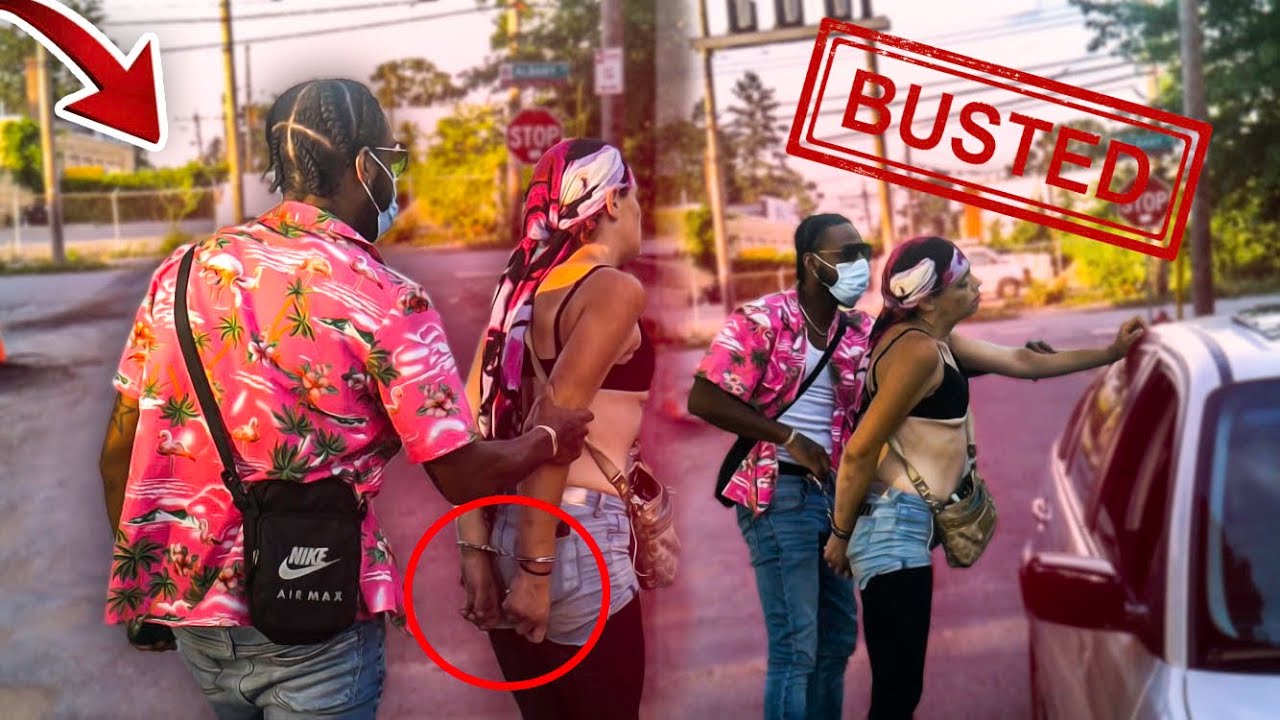 ARRESTING PROSTITUTES IN THE HOOD PRANK! *SHE RAN* | JUSTDOITTRAY