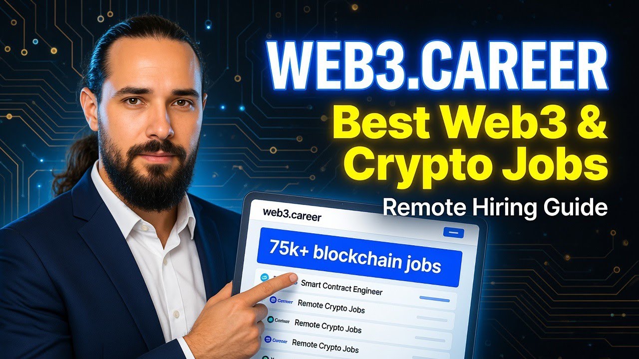 This Site Has 75K+ Crypto Jobs, Web3 Career Full Guide