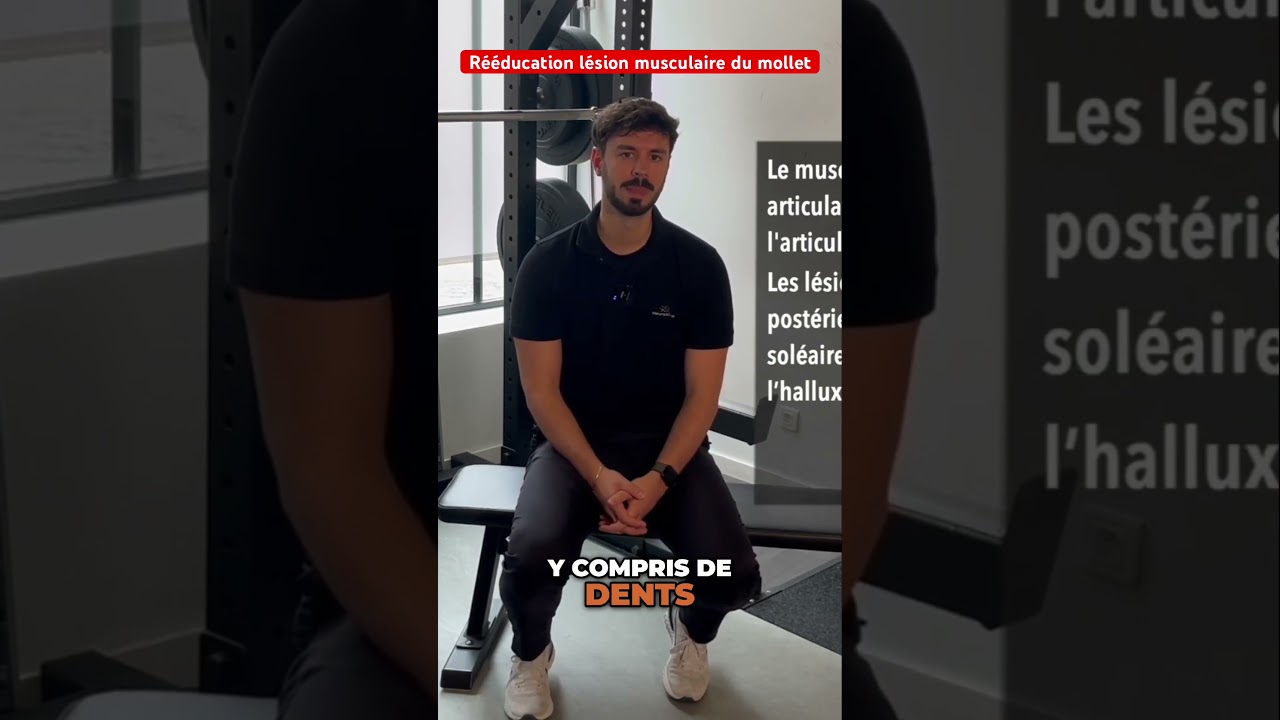 Anatomie du mollet et BLESSURE 🤯