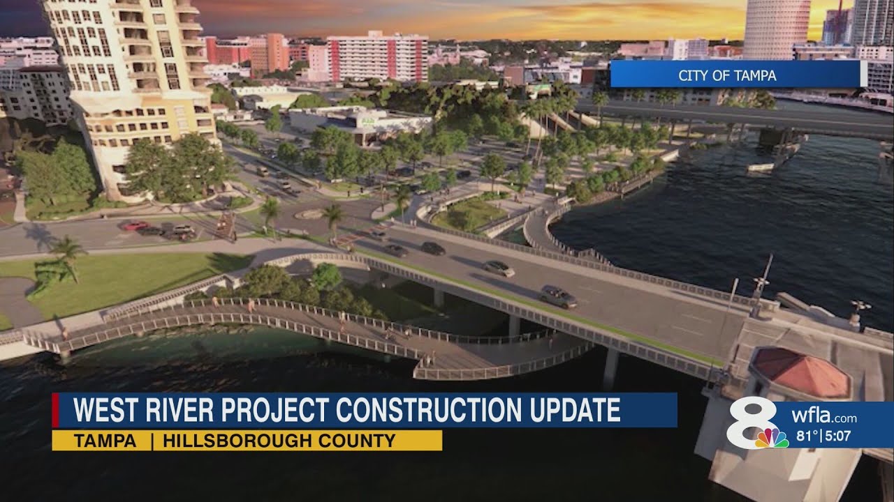 Расширение набережной Tampa West Riverwalk вызывает как одобрение, так и опасения по поводу приор...