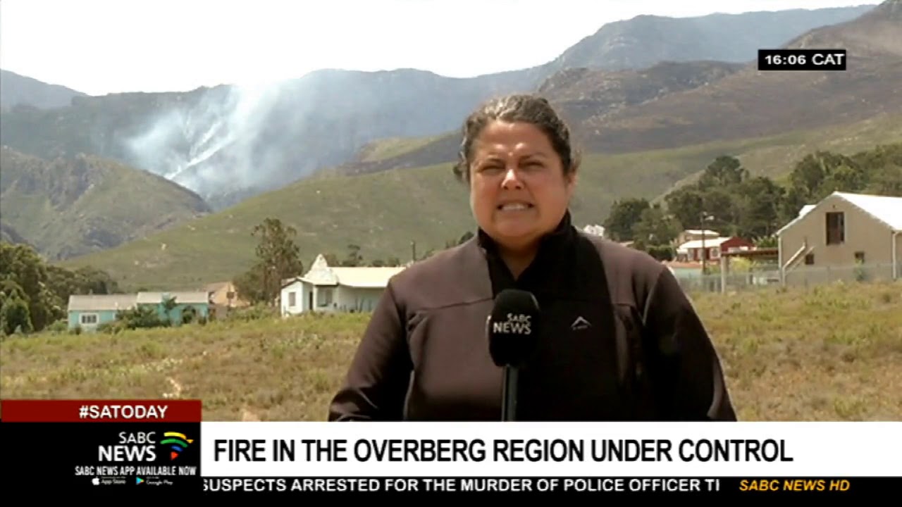 Fire under control in the Overberg Region