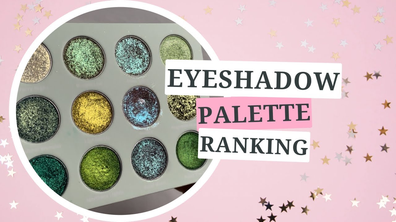 Eyeshadow Palette Ranking - Project Level Up Edition 