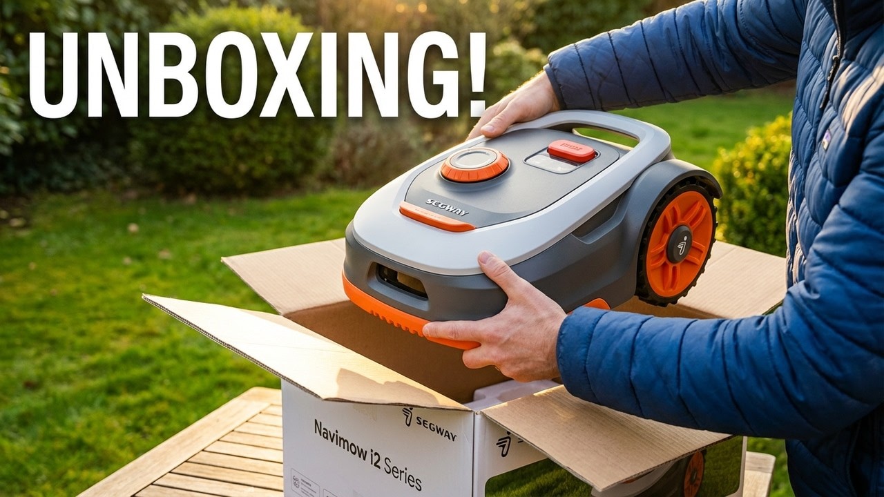 Segway Navimow I208 AWD | Pełny unboxing nowej kosiarki autonomicznej