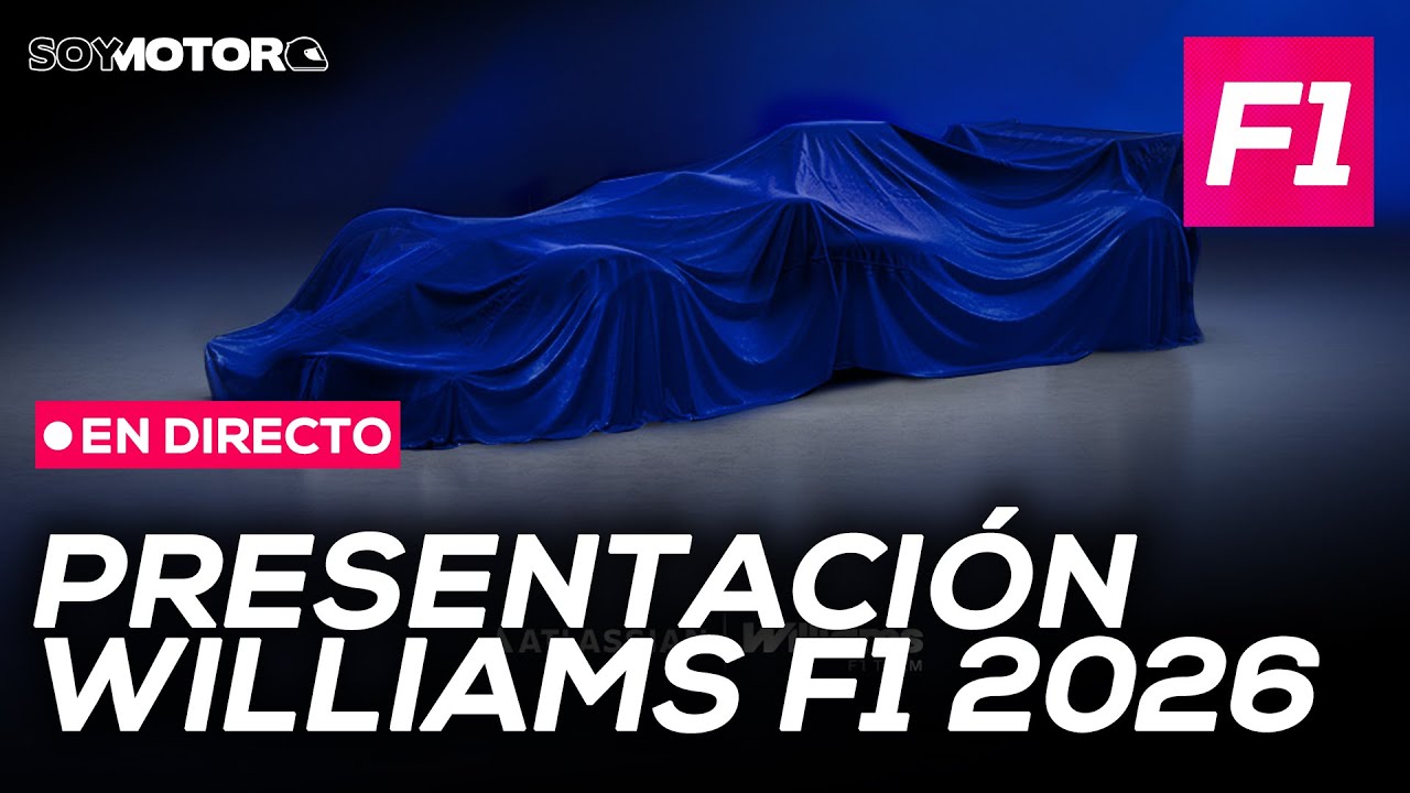 EN DIRECTO: Presentación decoración Williams FW48 + Entrevista James Vowles | SoyMotor.com