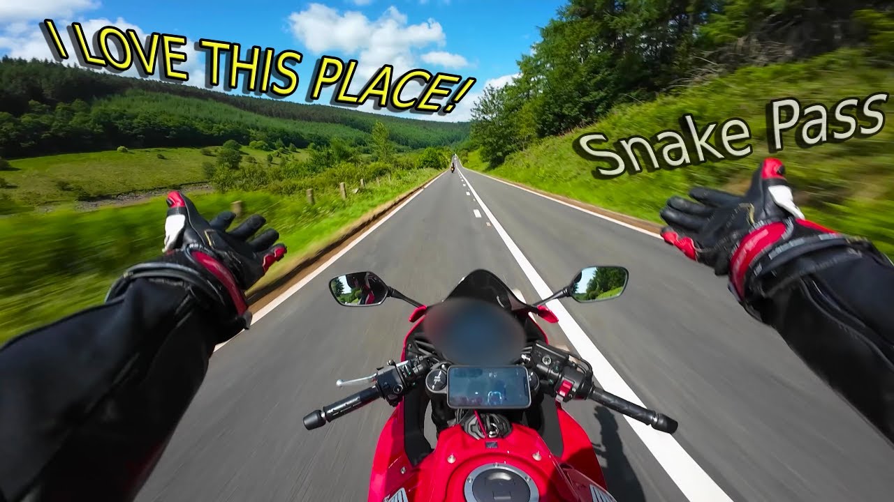CBR 650R and ZX6R VS SNAKE PASS!!
