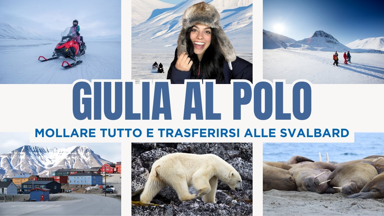 MOLLARE TUTTO E TRASFERIRSI AL POLO NORD: INTERVISTA A GIULIA AL POLO 🐻‍❄️