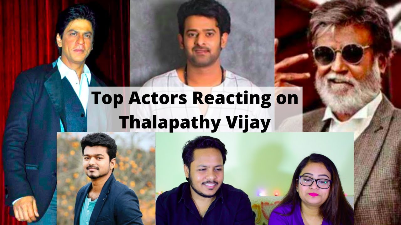 [Part 1] Top Actors Speech about VIJAY 2019 | 