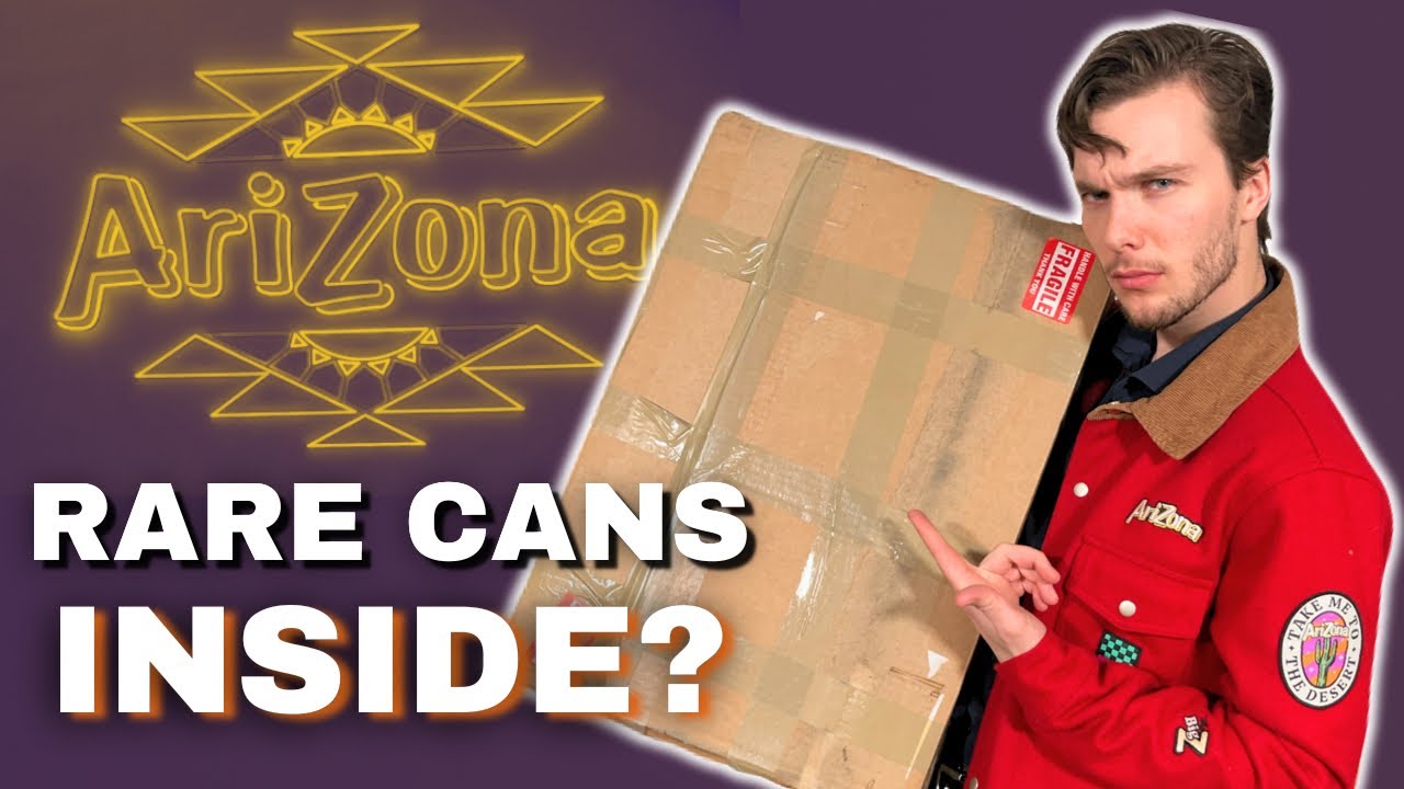 Unboxing a MASSIVE Vintage 1990’s AriZona Can Haul 