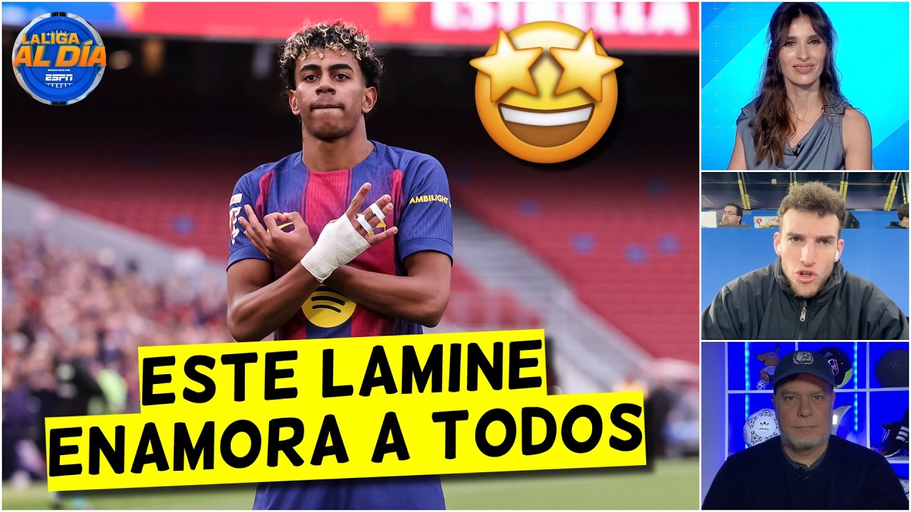 LAMINE YAMAL ES EL MEJOR DEL MUNDO cuando está FELIZ, vs VILLARREAL marcó HAT TRICK | La Liga Al Día