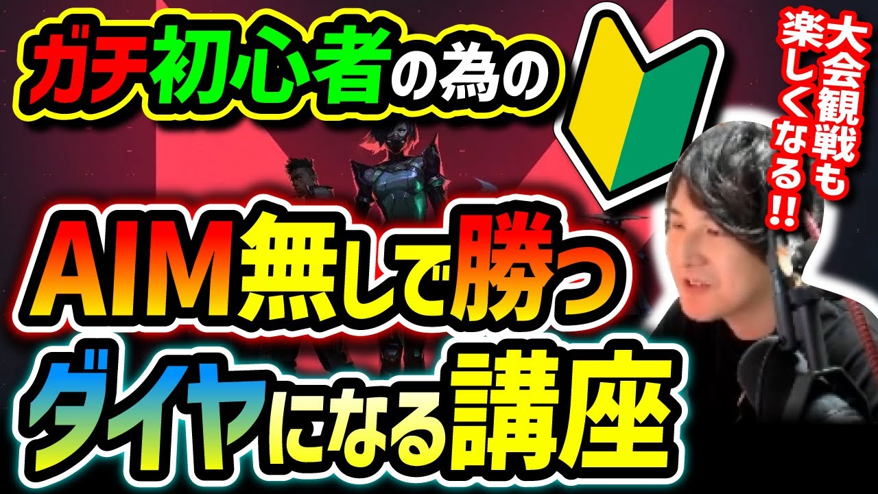 【初心者講座】ゲーム理解度が変わる！理解すれば大会観戦も楽しめてランクもダイヤまで行ける基礎の基礎を解説【VALORANT/ヴァロラント】